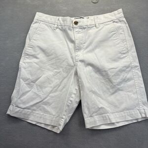 CHAPS Ralph Lauren Mens Shorts Size 32 STRETCH White Golf Dress Vacation